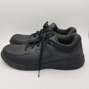 New Balance 813 Lace Up Walking Shoe Black Mens 11.5 D MW813BK Size: 11.5 D